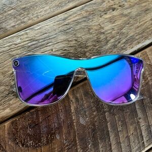 Blenders Vibrant Blue and Purple Sunglasses